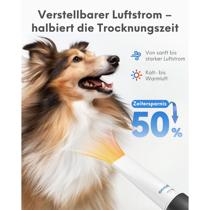 Hundeschermaschine mit Staubsauger Trockner