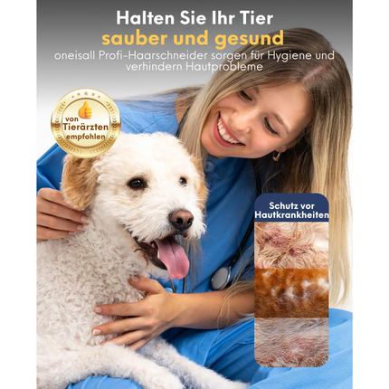 3 in 1 Hundeschermaschine dickes/dichtes Fell