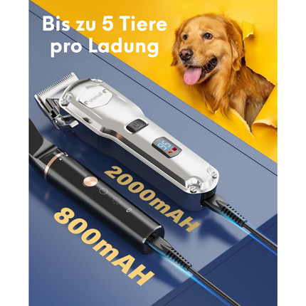 3 in 1 Hundeschermaschine dickes/dichtes Fell