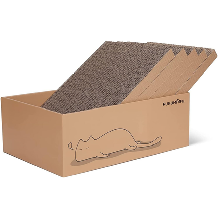 Kratzbrett Katze, 5er-Set