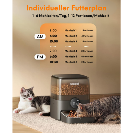 Futterautomat Katze, 3L
