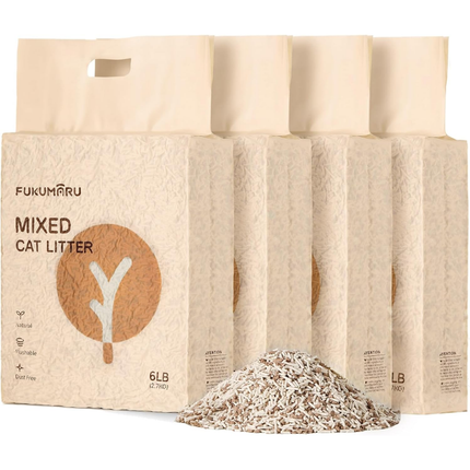 Tofu Katzenstreu 10.8kg, Apfelholzpellets