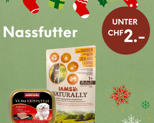 Nassfutter unter CHF 2