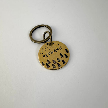 Médaille pour chien - or
