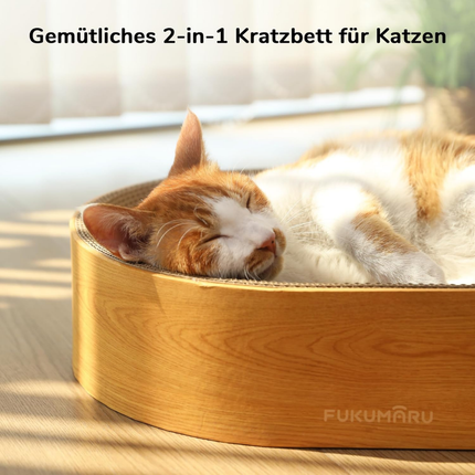 Kratzbrett Katzen, ovales