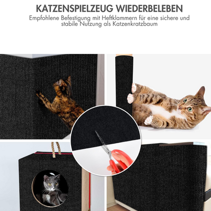Selbstklebende Kratzmatte (Black)