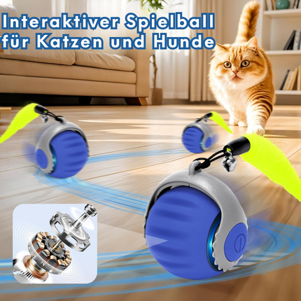 Katzenspielzeug mit Schwanz
