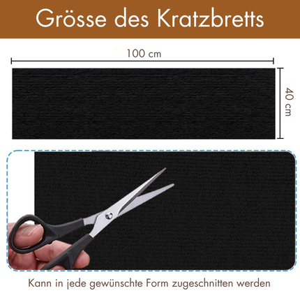 Selbstklebende Kratzmatte (Black)