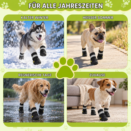 Anti-Rutsch Hundeschuhe