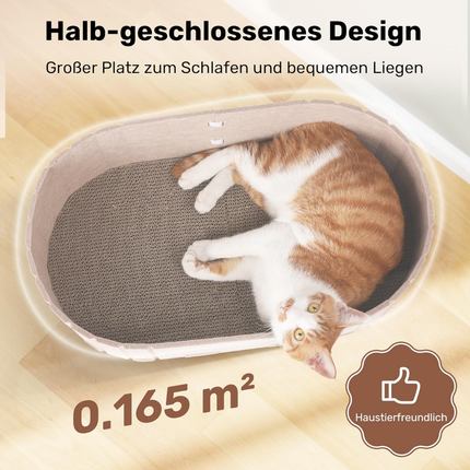 Kratzbrett für Katzen, 61 cm