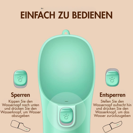 Hundetrinkflasche, 550 ml