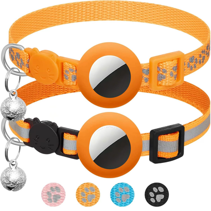 2er Pack Airtag Katzenhalsband