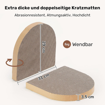 Kratzbrett für Katzen, 61 cm