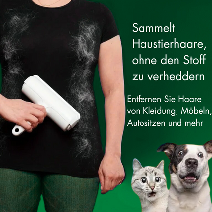 Tierhaarentferner Fusselrolle, für Hundehaare und Katzenhaare