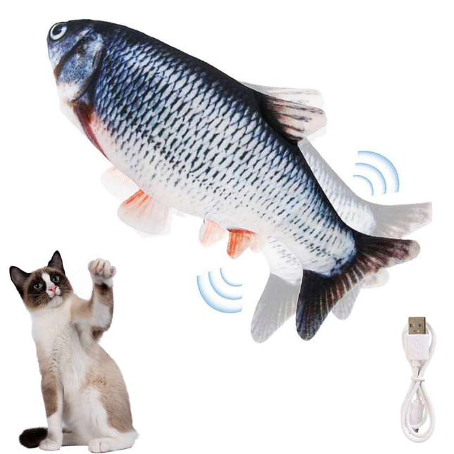 Katzenspielzeug Fisch