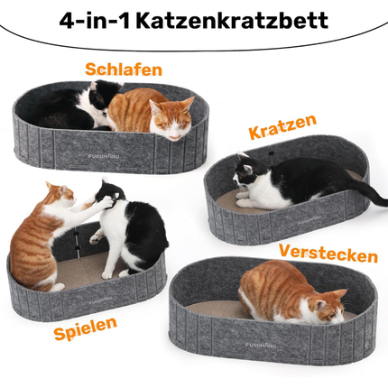 Kratzbrett für Katzen, 61 cm