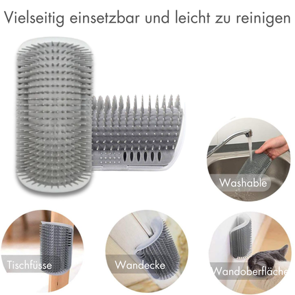 Katzenbürste Wand Ecke