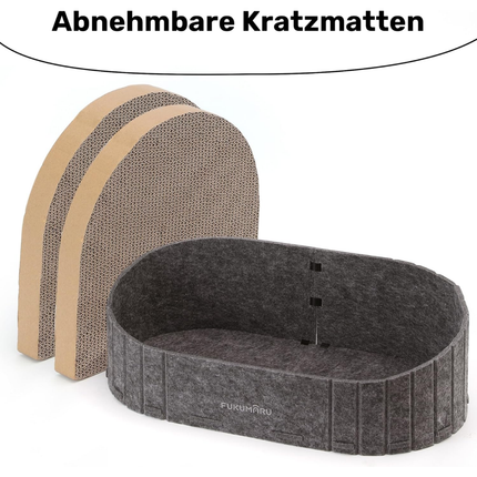 Kratzbrett für Katzen, 61 cm