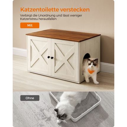 Katzenhaus, Vintageweiss