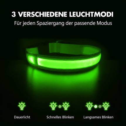 Leuchthalsband Aufladbar