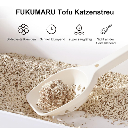 Tofu Katzenstreu 10.8kg, Apfelholzpellets