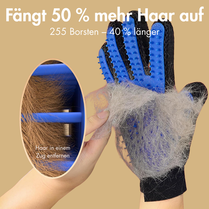 Haustier Fellpflegehandschuh