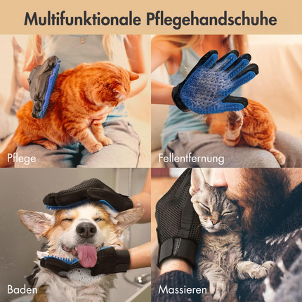 Haustier Fellpflegehandschuh