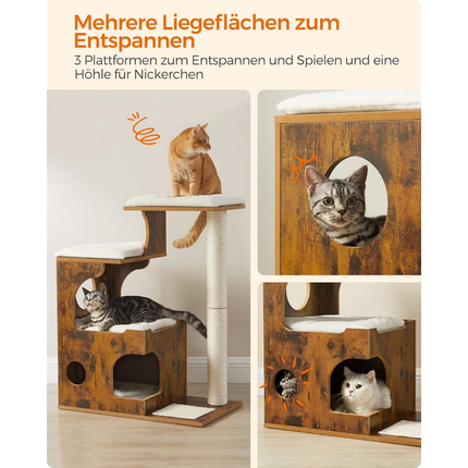 Kratzbaum, 86 cm hoher Katzenbaum