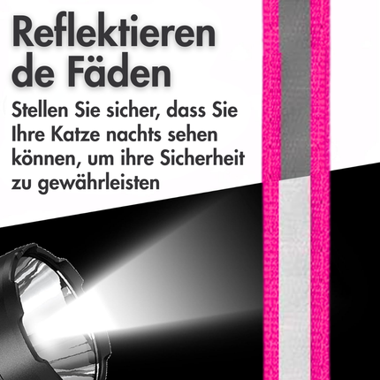 Katzenhalsband, Pink