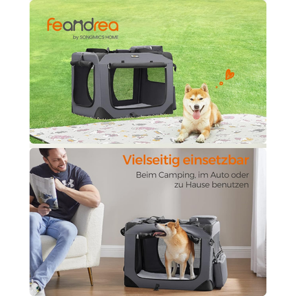 Hundebox faltbar, Transportbox Hund, L