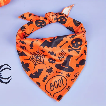 Halloween-Halstücher für Hunde