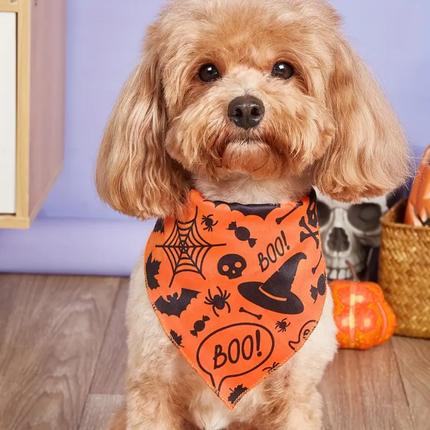 Halloween-Halstücher für Hunde