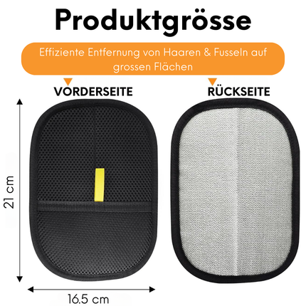 2 Stück Tierhaarentferner Handschuh