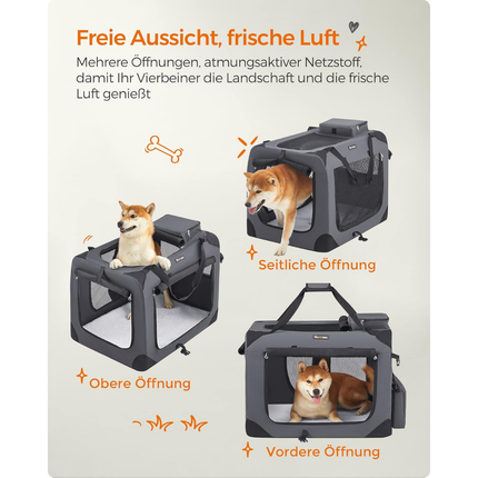 Hundebox faltbar, Transportbox Hund, L