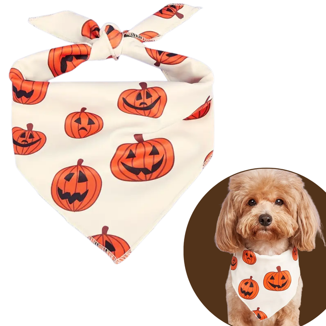 Halloween-Halstücher für Hunde