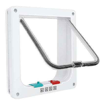 Dünne Katzentür für Fenster