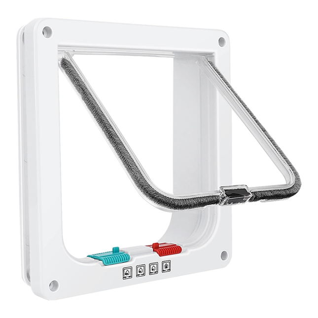 Dünne Katzentür für Fenster