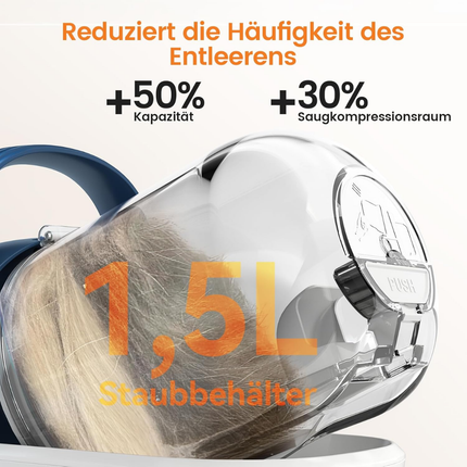 Hundeschermaschine mit Staubsauger