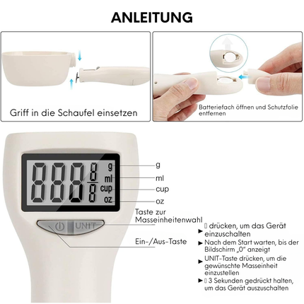 Digitaler Messlöffel