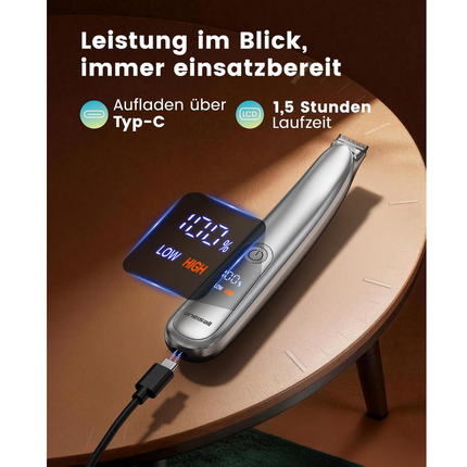 Pfotentrimmer für Hunde Katze mit LED-Licht