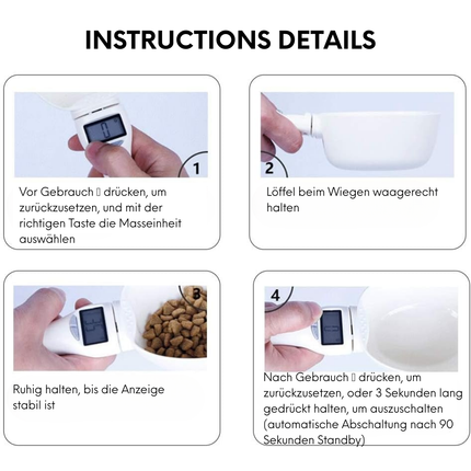 Digitaler Messlöffel