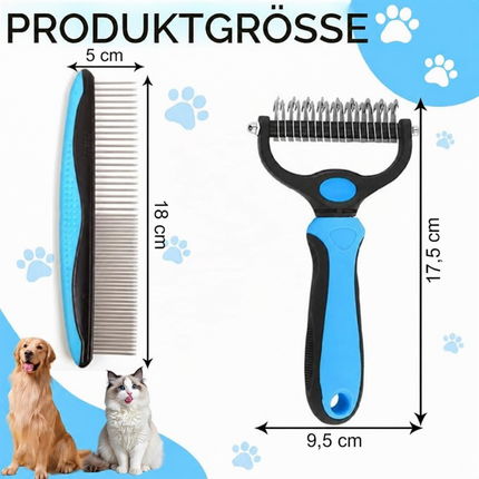 Unterfellbürste Hunde Unterwolle