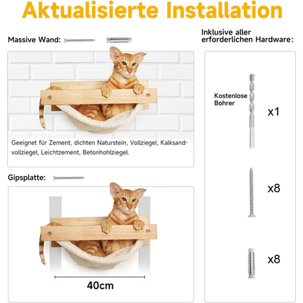 Kletterwand Katzen