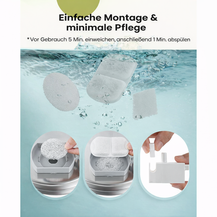Ersatzfilter für 7L Trinkbrunnen, 8 Stück