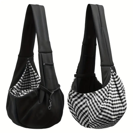 Hundetragetasche, Black