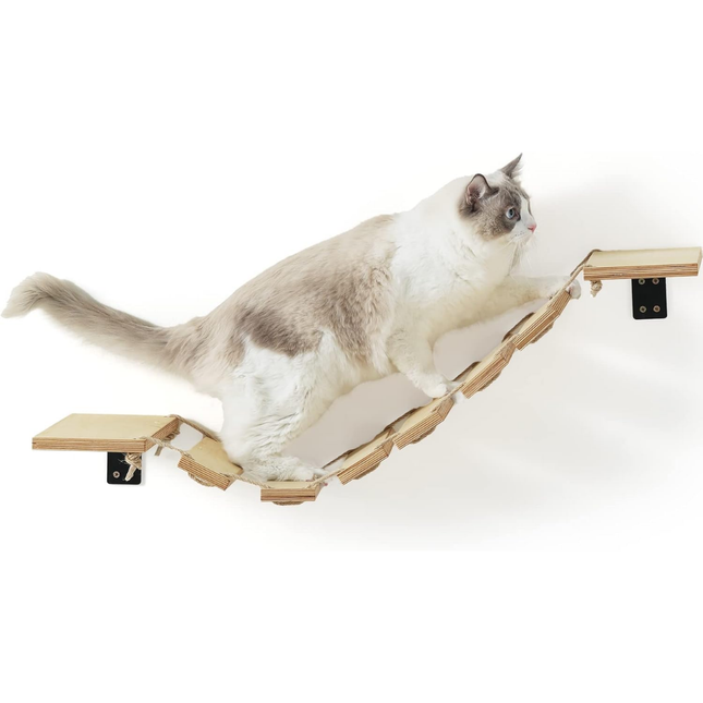 Kletterwand Katzen, 32 cm Katzenbrücke