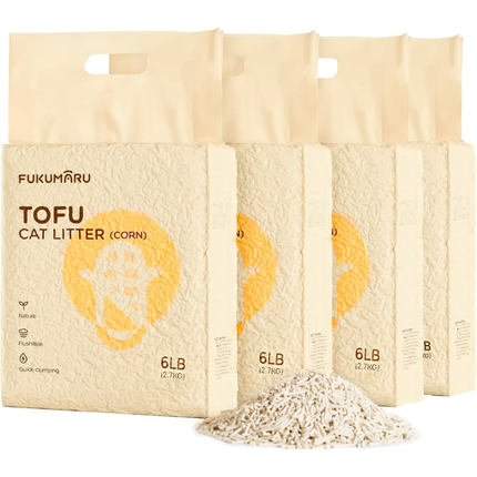 Tofu Katzenstreu 10.8kg, Mais