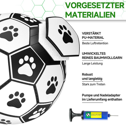 Hundeball mit Griff