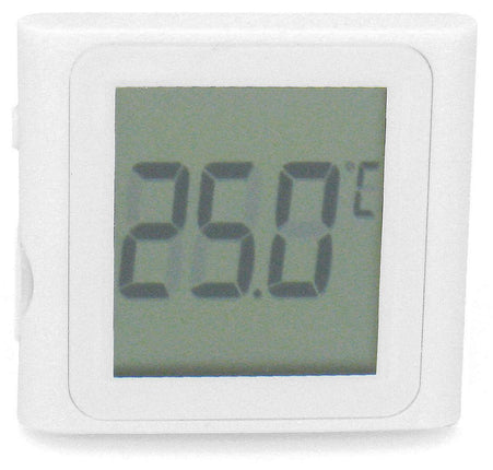 Thermomètre numérique, blanc, 5x1x4,6cm