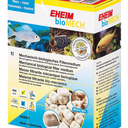 Média filtrant bioMech pour filtres externes